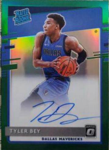Tyler Bey [Autograph Green] #186