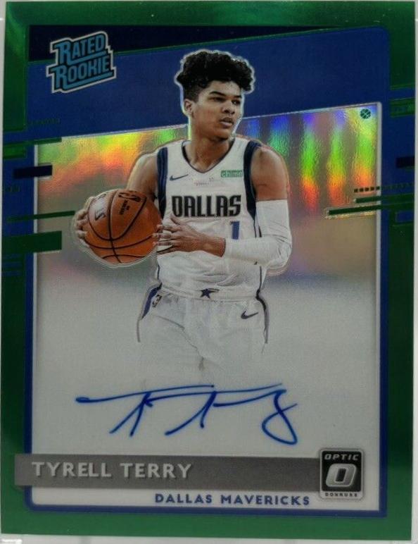 Tyrell Terry [Autograph Green] #181