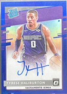 Tyrese Haliburton [Autograph Blue] #162