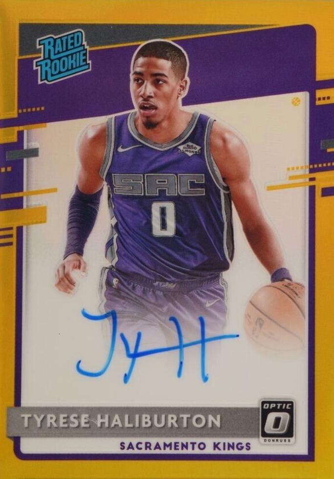 Tyrese Haliburton [Autograph Gold] #162
