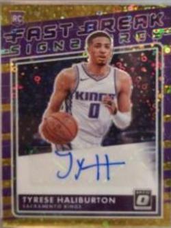 Tyrese Haliburton [Fast Break Gold] #162