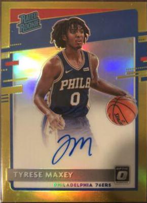 Tyrese Maxey [Autograph Gold] #171