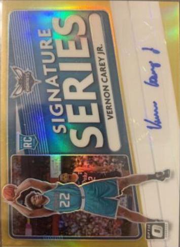 Vernon Carey Jr. [Autograph Gold] #182