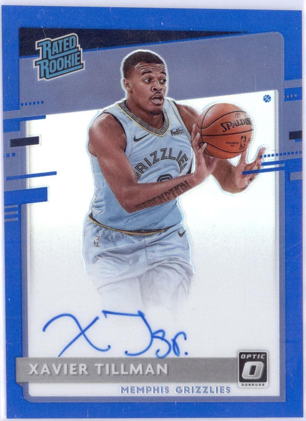 Xavier Tillman [Autograph Blue] #185