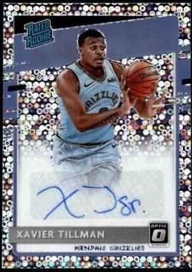 Xavier Tillman [Autograph Fast Break] #185