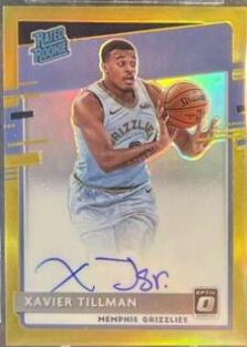 Xavier Tillman [Autograph Gold] #185
