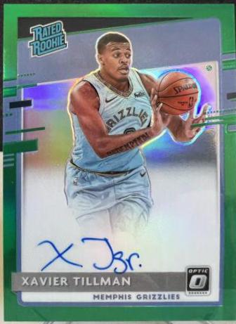 Xavier Tillman [Autograph Green] #185