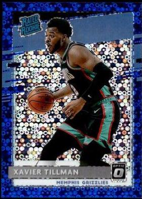 Xavier Tillman [Fast Break Blue] #185