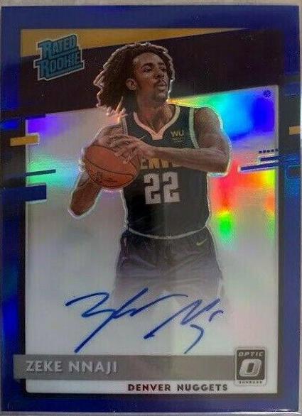 Zeke Nnaji [Autograph Blue] #172
