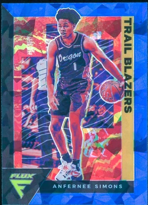 Anfernee Simons [Blue Cracked Ice] #148