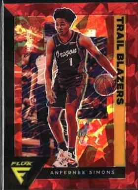 Anfernee Simons [Red Cracked Ice] #148