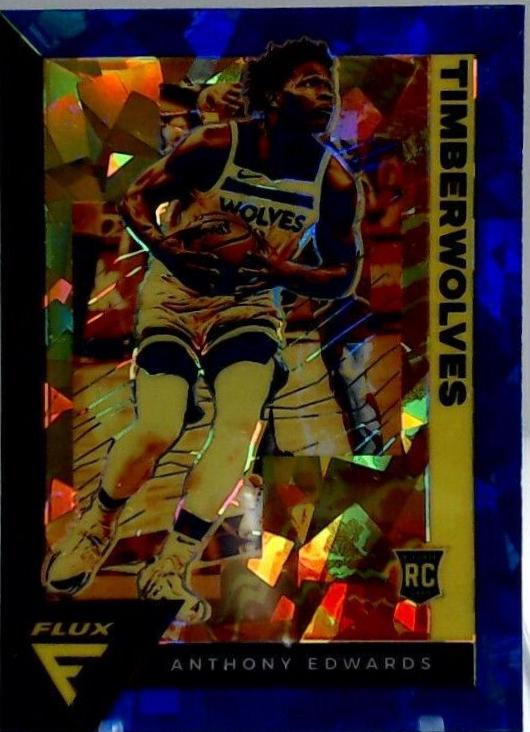 Anthony Edwards [Blue Cracked Ice] #202