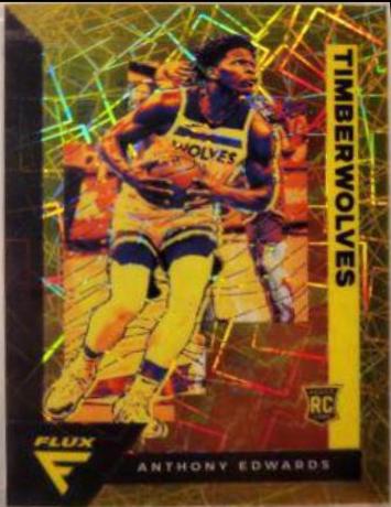 Anthony Edwards [Gold Laser] #202