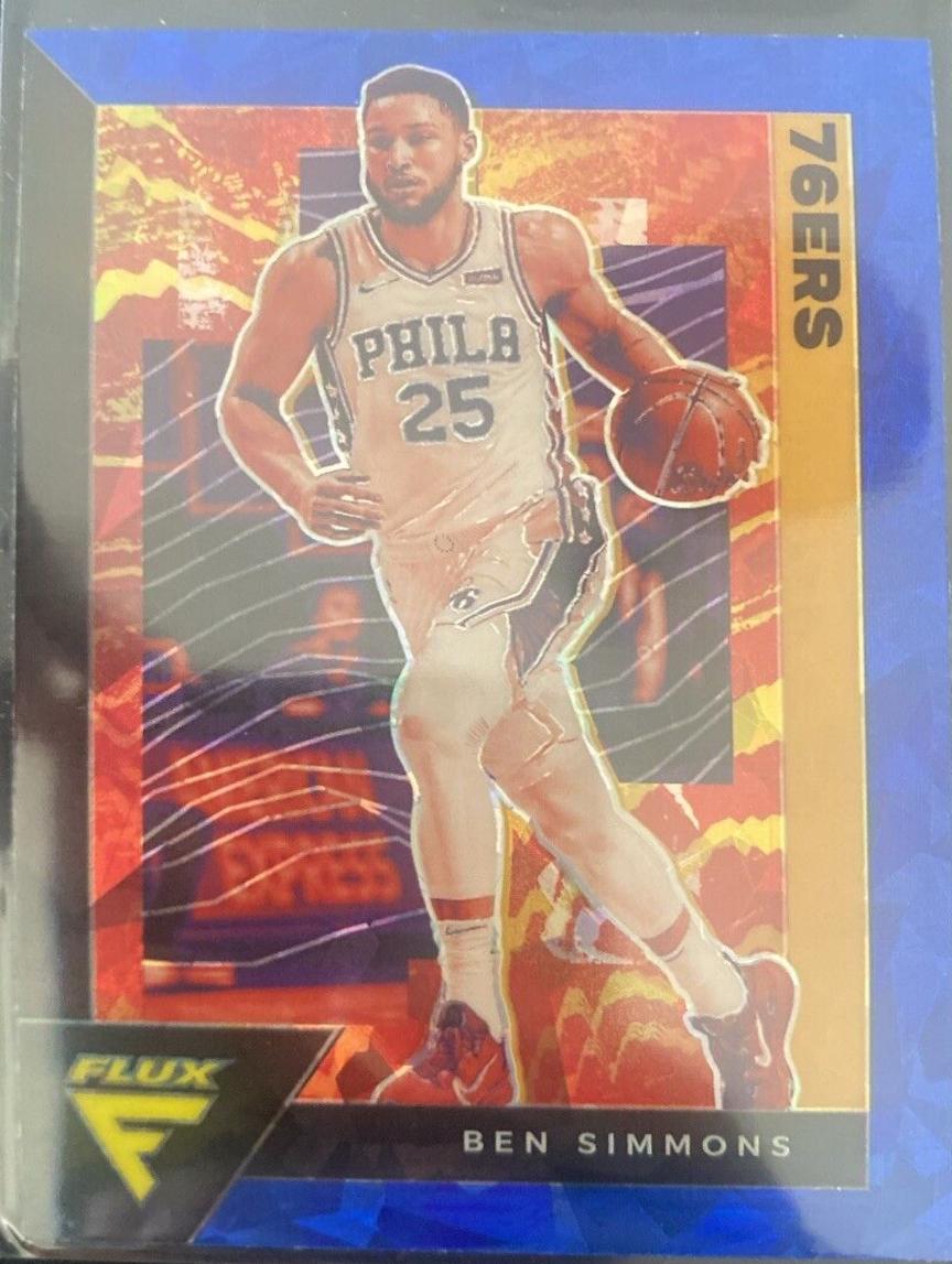Ben Simmons [Blue Cracked Ice] #133