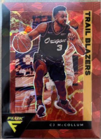 CJ McCollum [Red Cracked Ice] #147