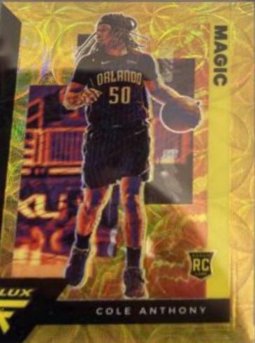 Cole Anthony [Gold Scope] #210
