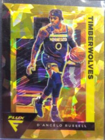 D'Angelo Russell [Gold Cracked Ice] #105