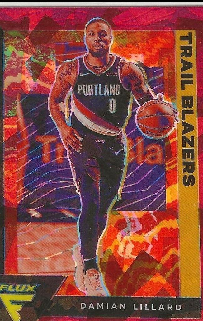 Damian Lillard [Red Cracked Ice] #146