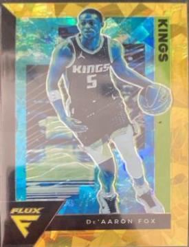 De'Aaron Fox [Gold Cracked Ice] #151