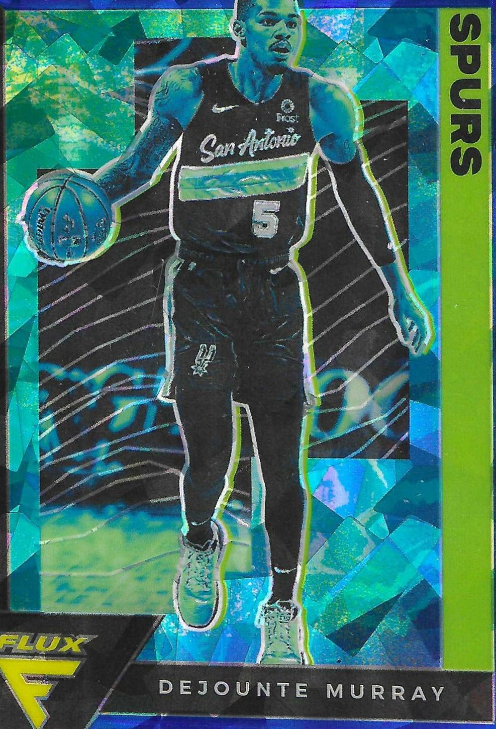 Dejounte Murray [Blue Cracked Ice] #158