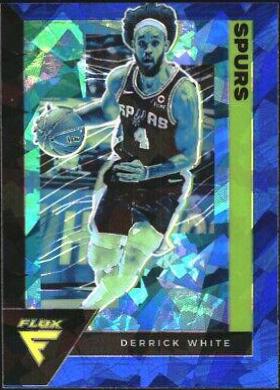 Derrick White [Blue Cracked Ice] #159