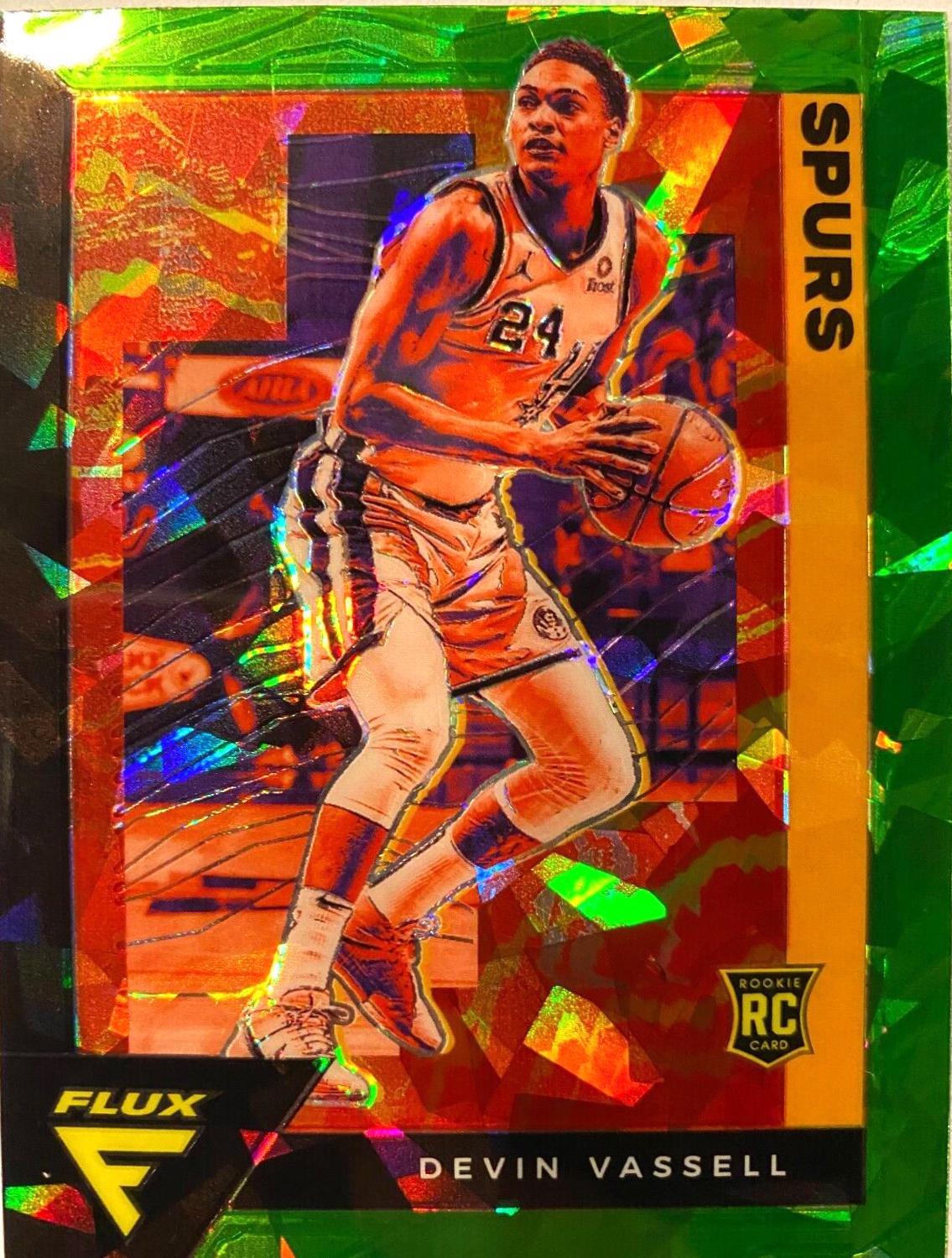Devin Vassell [Fanatics Green Cracked Ice] #219