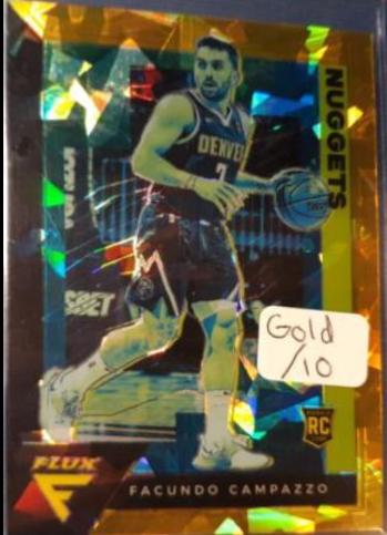 Facundo Campazzo [Gold Cracked Ice] #229