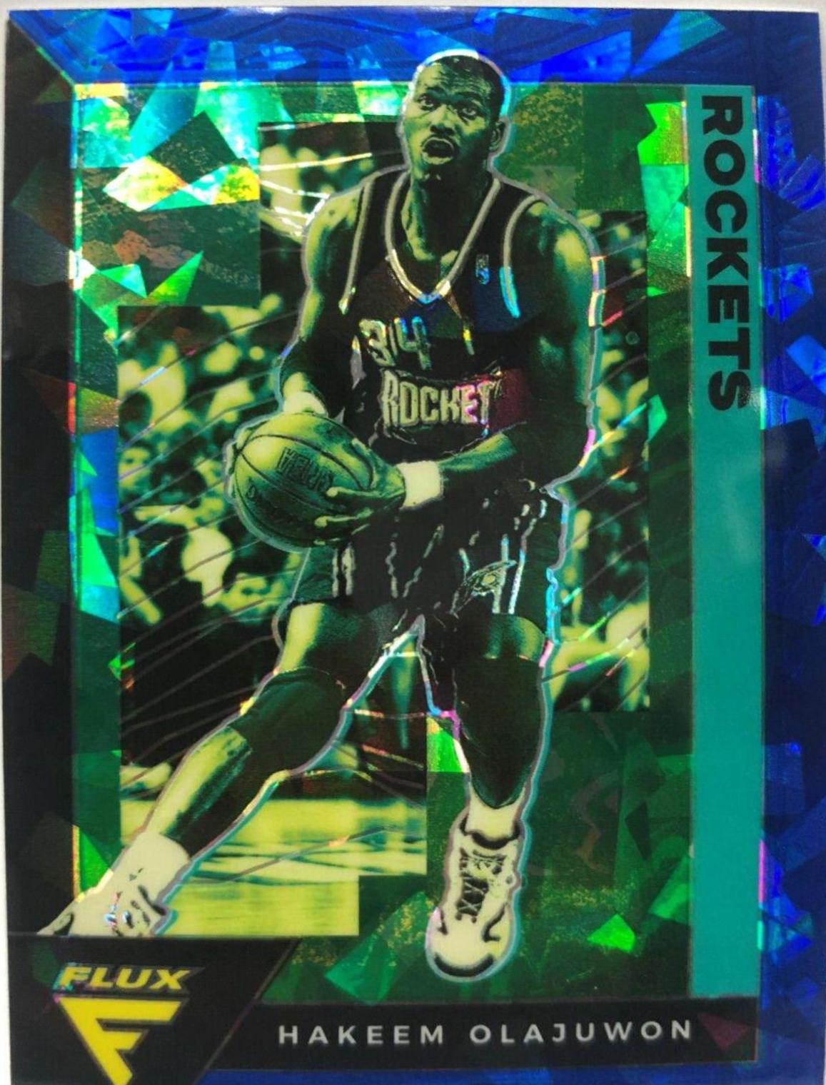 Hakeem Olajuwon [Blue Cracked Ice] #195