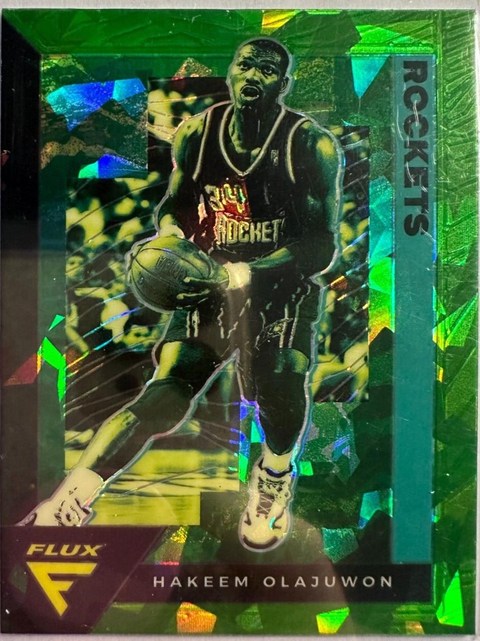 Hakeem Olajuwon [Fanatics Green Cracked Ice] #195