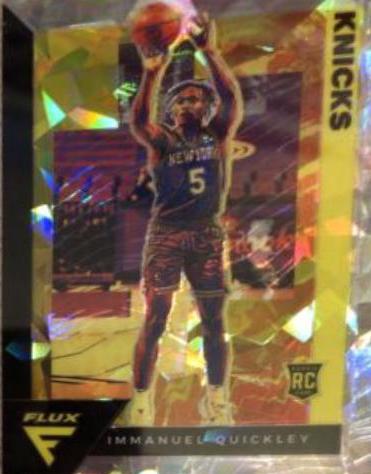 Immanuel Quickley [Blue Cracked Ice] #205