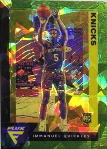 Immanuel Quickley [Fanatics Green Cracked Ice] #205