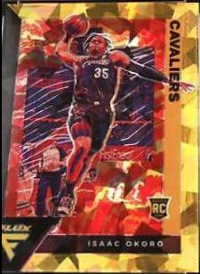 Isaac Okoro [Gold Cracked Ice] #213