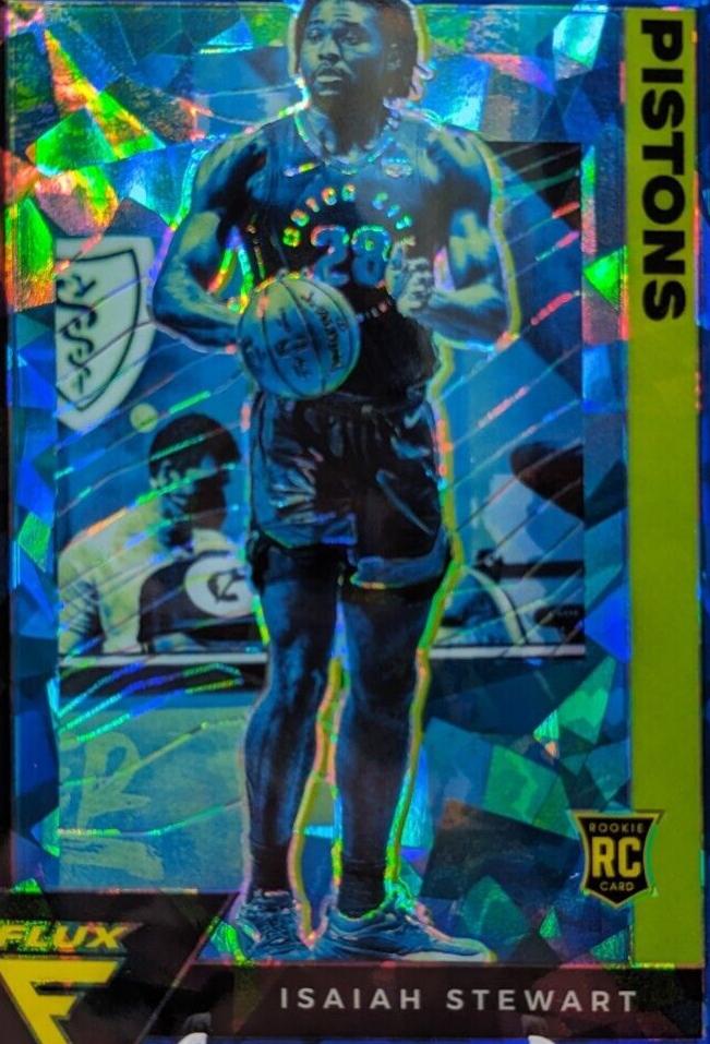 Isaiah Stewart [Blue Cracked Ice] #234