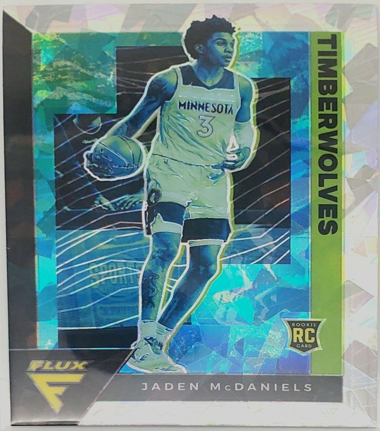 Jaden McDaniels [Fanatics Cracked Ice] #232