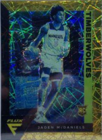 Jaden McDaniels [Gold Laser] #232
