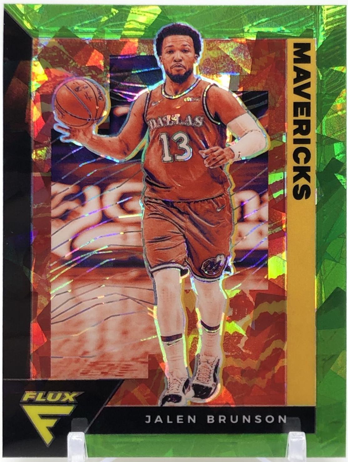 Jalen Brunson [Fanatics Green Cracked Ice] #39