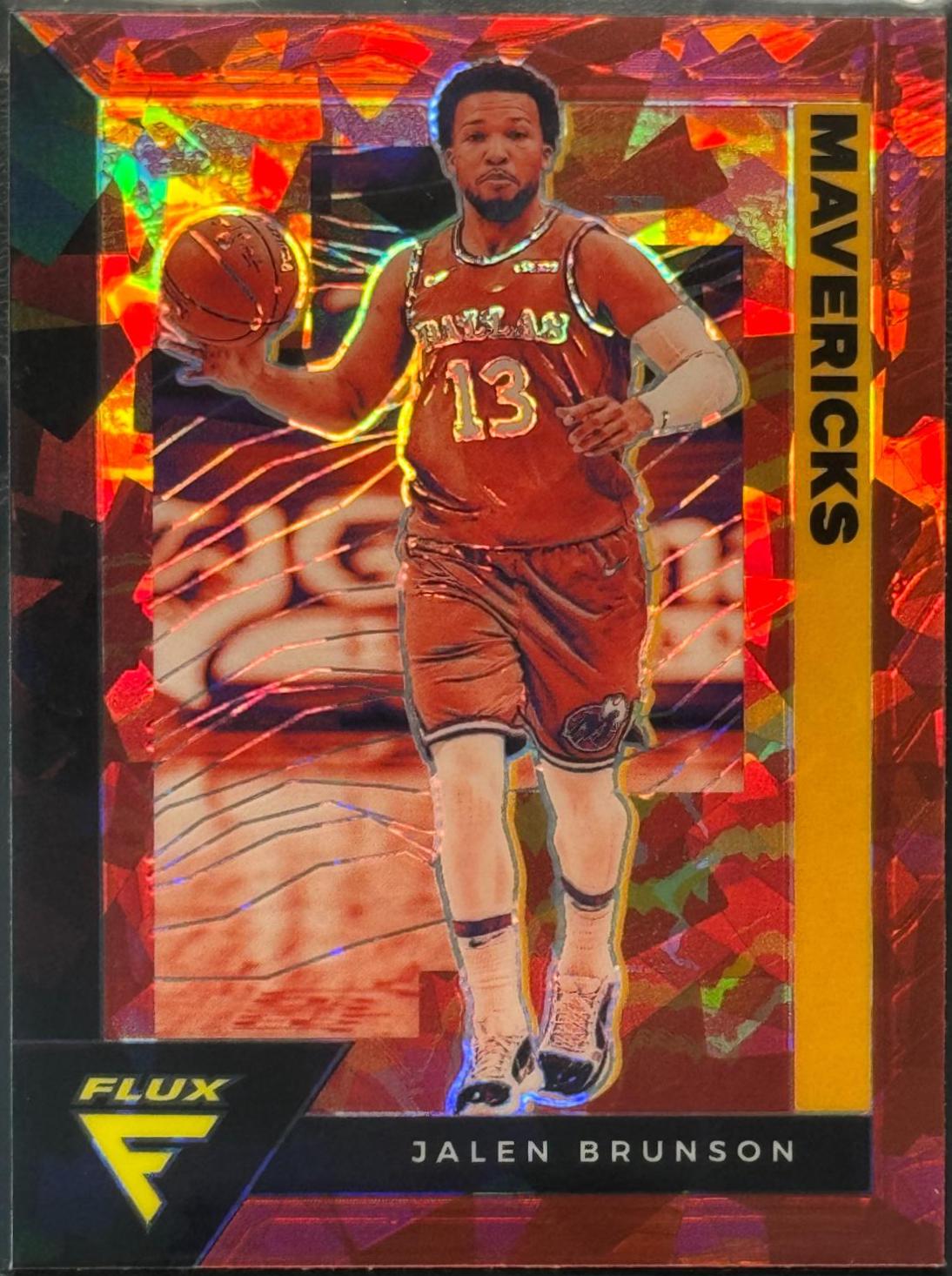 Jalen Brunson [Red Cracked Ice] #39