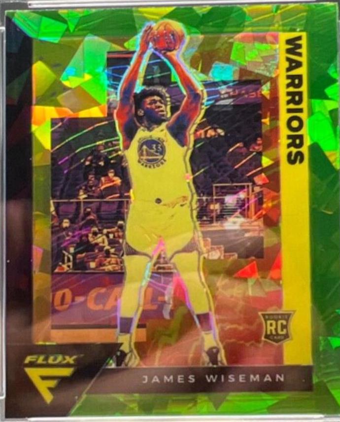 James Wiseman [Fanatics Green Cracked Ice] #204