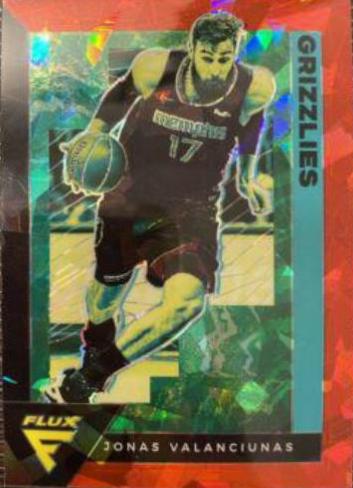 Jonas Valanciunas [Red Cracked Ice] #86