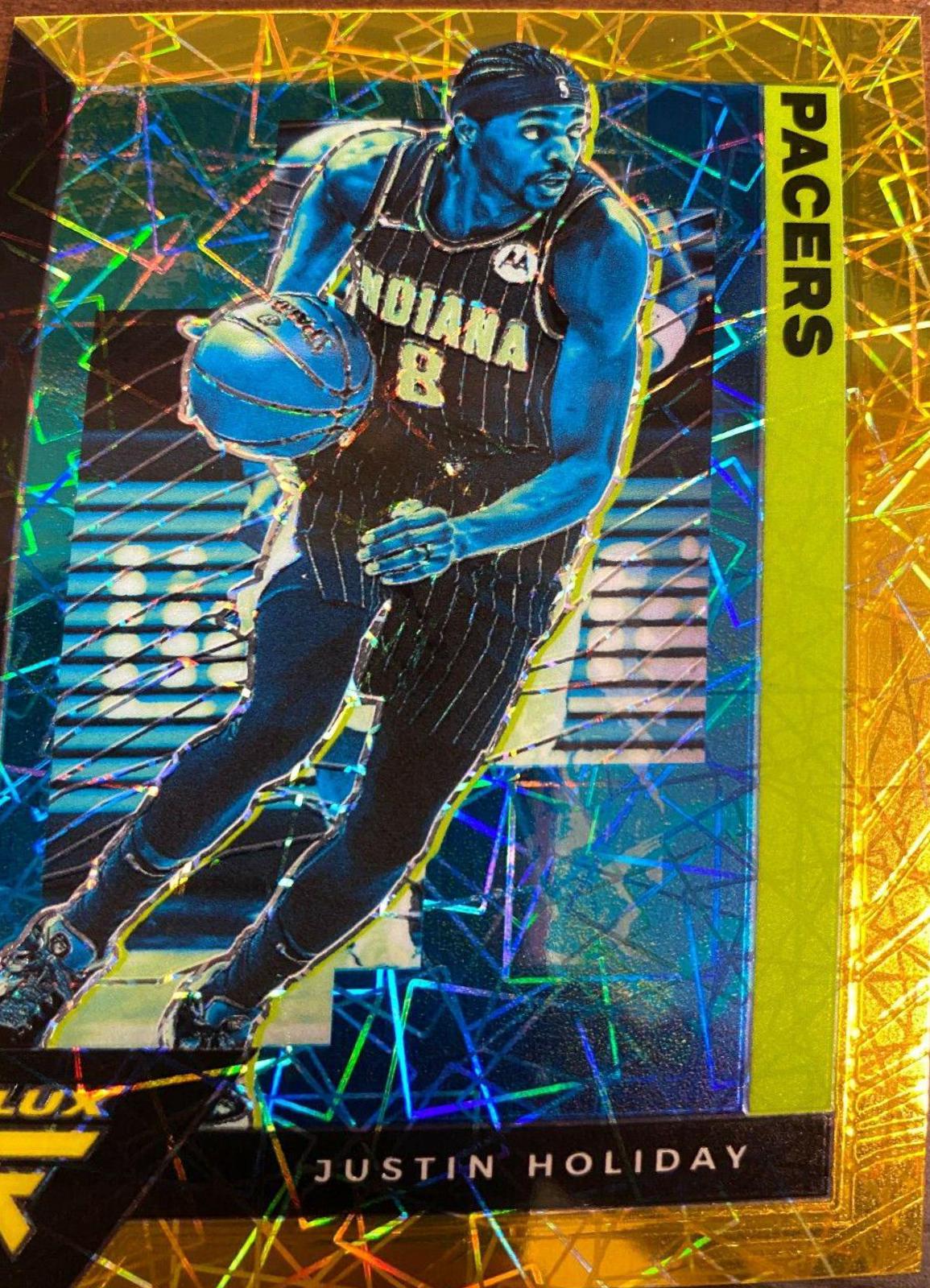 Justin Holiday [Gold Cracked Ice] #71