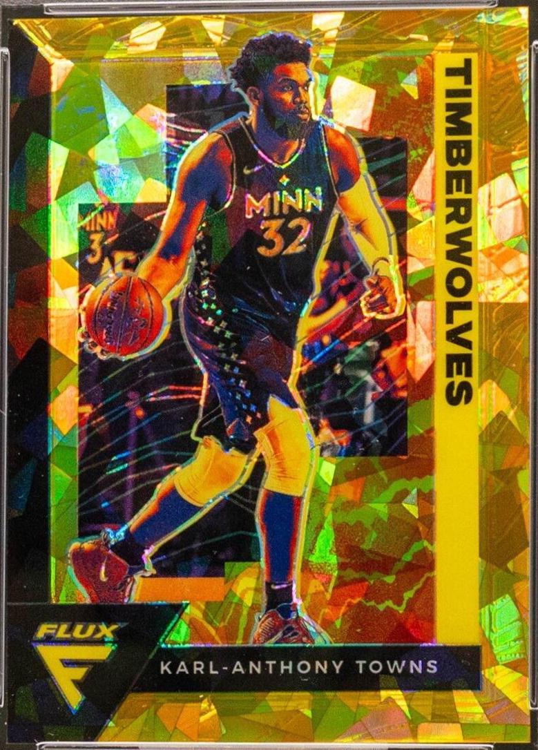Karl Anthony Towns [Gold Cracked Ice] #103