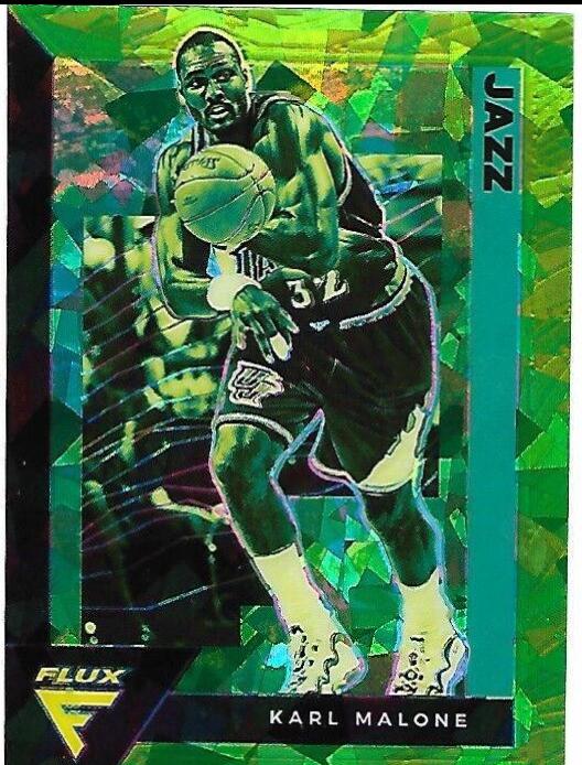 Karl Malone [Fanatics Green Cracked Ice] #188