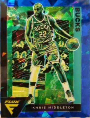 Khris Middleton [Blue Cracked Ice] #98