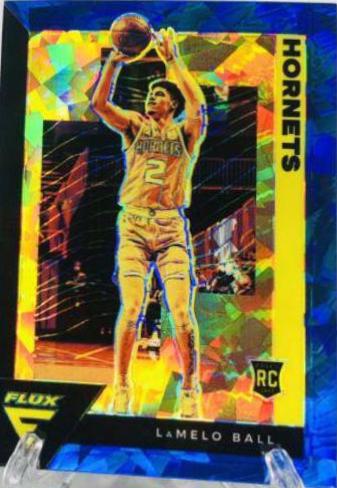LaMelo Ball [Blue Cracked Ice] #201