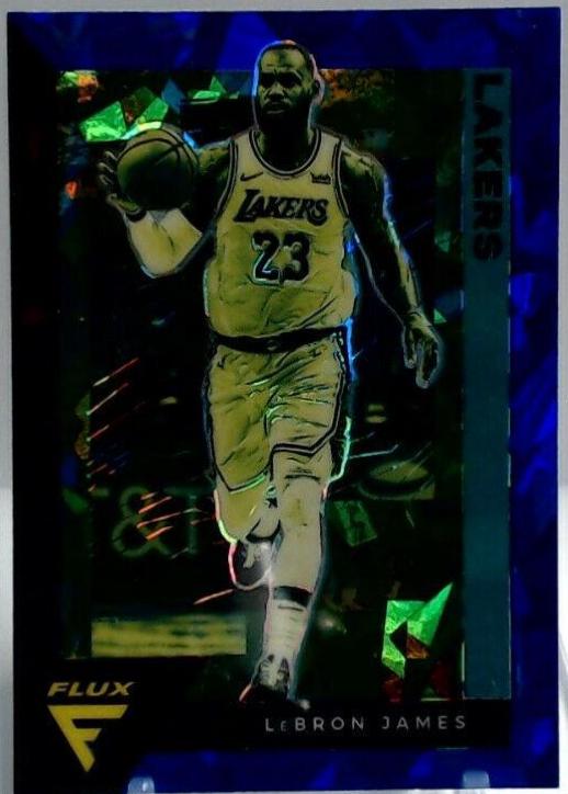 LeBron James [Blue Cracked Ice] #79