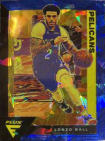 Lonzo Ball [Blue Cracked Ice] #111