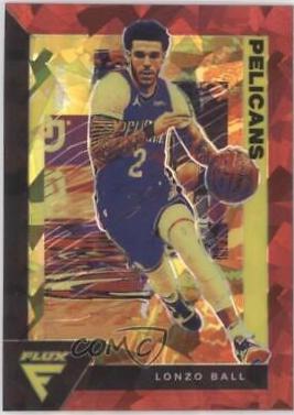 Lonzo Ball [Red Cracked Ice] #111