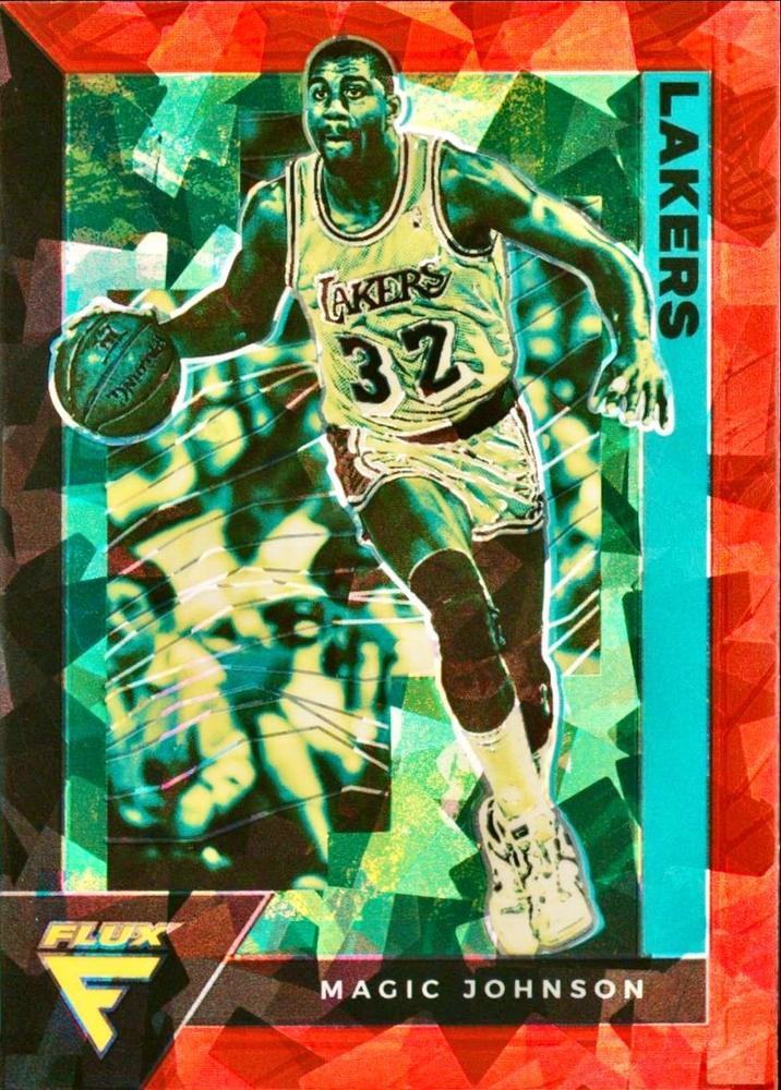 Magic Johnson [Red Cracked Ice] #181