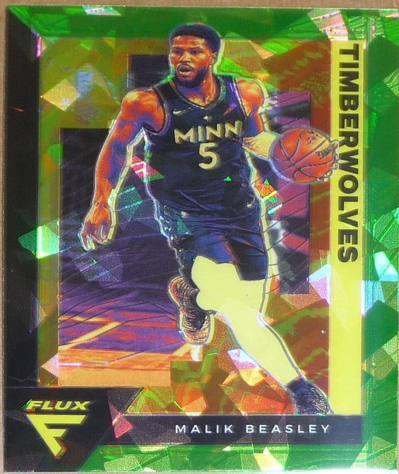 Malik Beasley [Fanatics Green Cracked Ice] #104