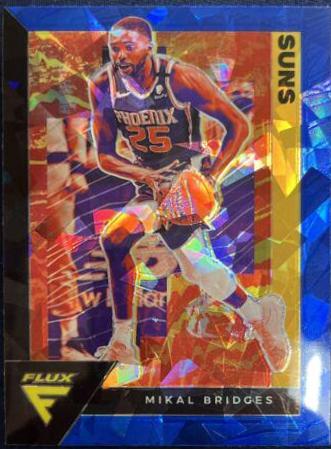 Mikal Bridges [Blue Cracked Ice] #142
